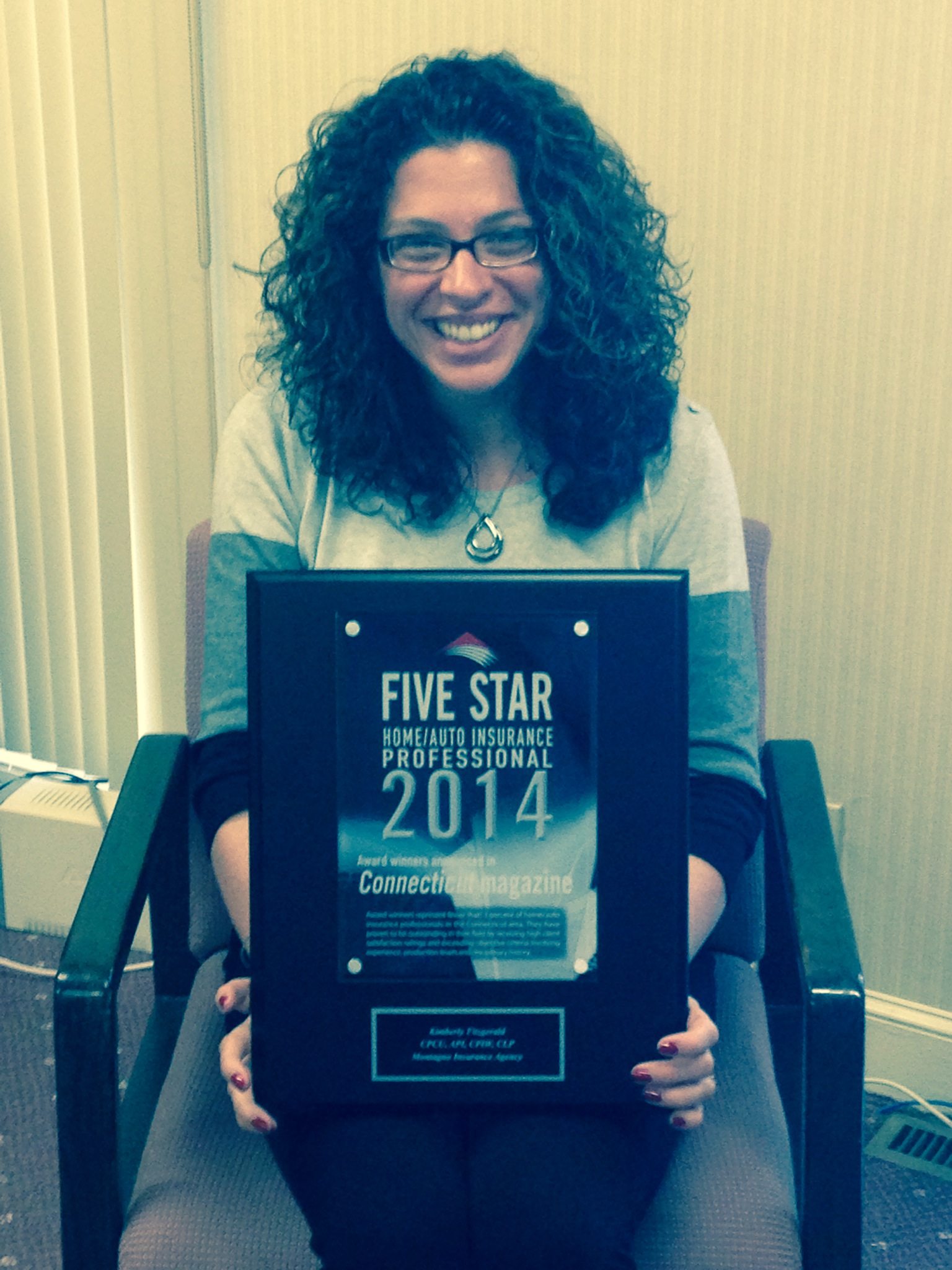Kim Fitzgerald: 5 Star Award 2014